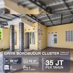 Rumah disewakan di Griya Borobudur Cluster, Tembalang, Semarang