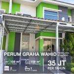 Rumah minimalis disewakan di Perum Graha Wahid, Tembalang, Semarang