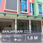 Fasad ruko modern 2 lantai dijual di Banjarsari Tembalang Semarang